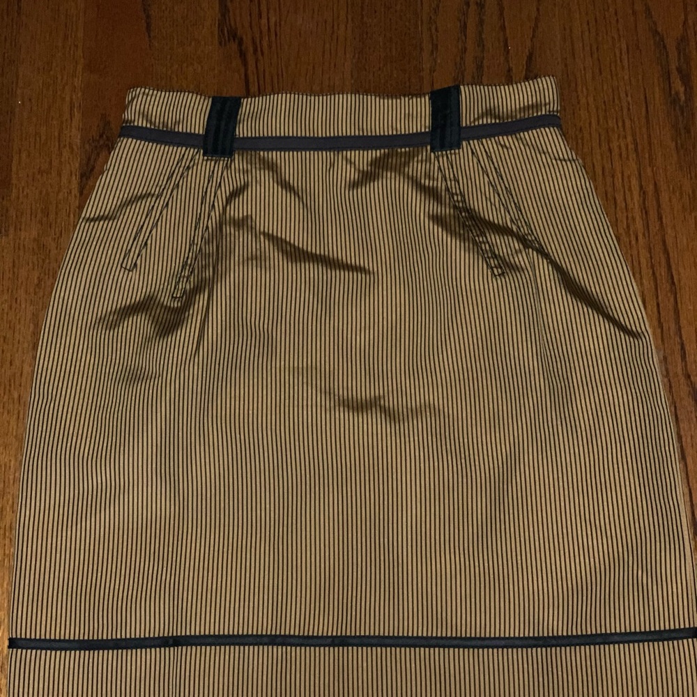 Gold and Black skirt by Zac Posen Z Spoke
